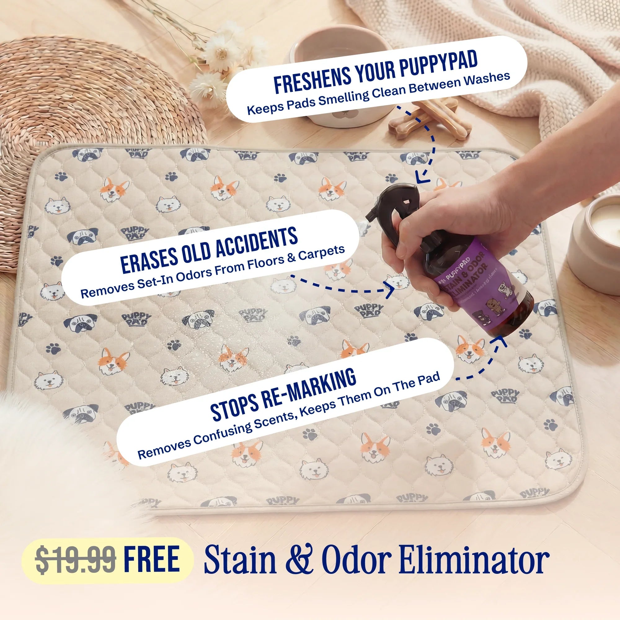 PuppyPad - The Last Pee Pad You'll Get